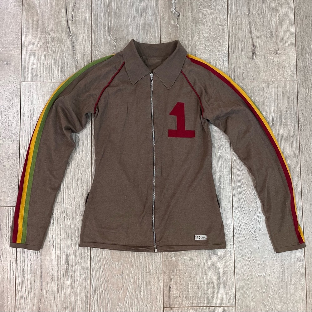 Dior Vintage Rasta Zip Up #1 Sweater